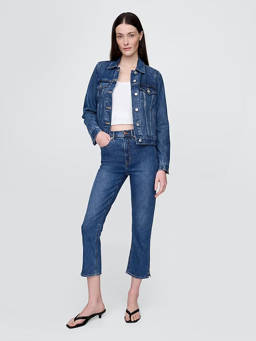 Gap High Rise Capri Jeans