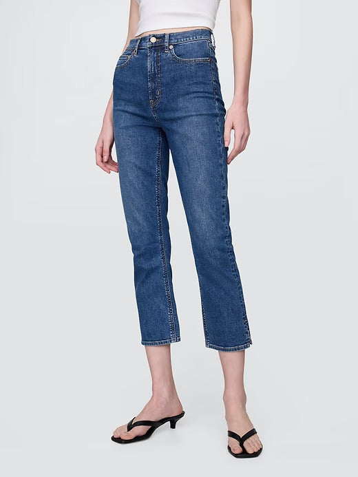 Gap High Rise Capri Jeans