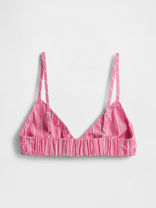 Gap Poplin Triangle Bralette