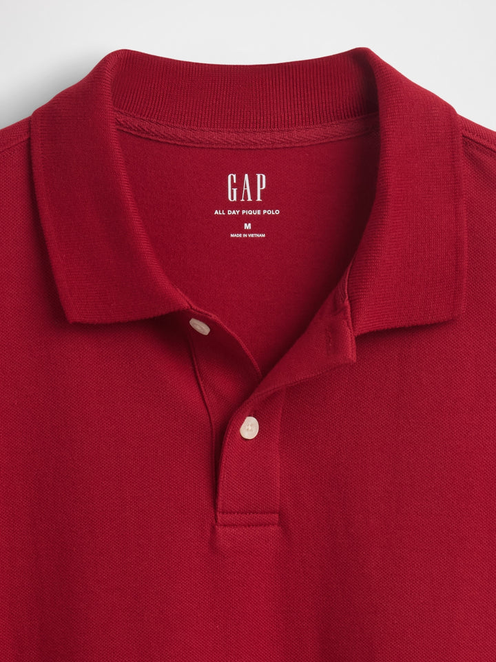 GAP Pique Polo Shirt