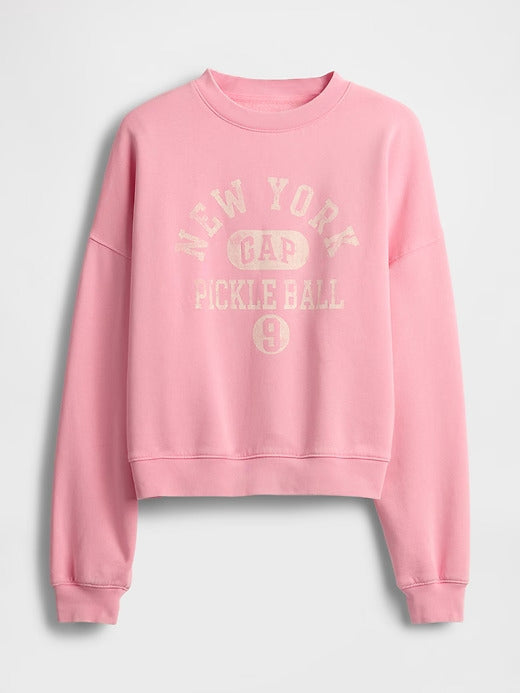 Gap VintageSoft Wedge Crewneck Sweatshirt