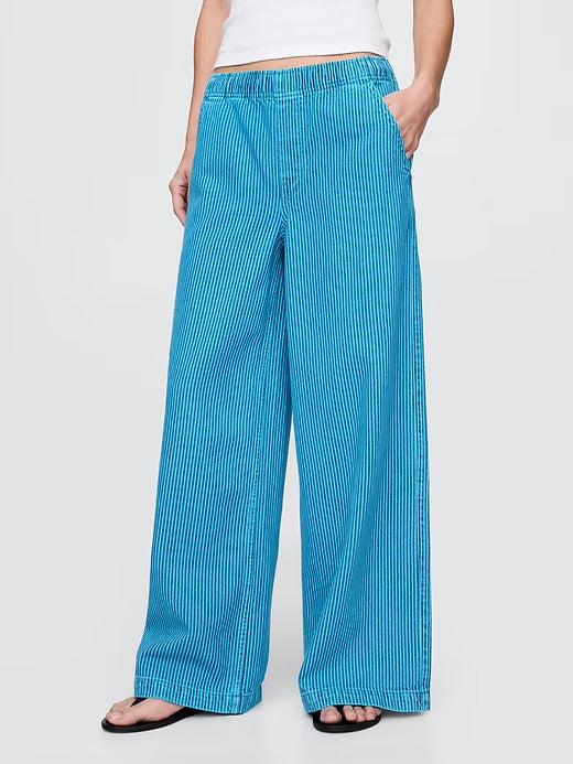 Gap Mid Rise UltraSoft Easy Baggy Jeans