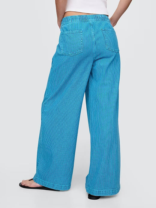Gap Mid Rise UltraSoft Easy Baggy Jeans