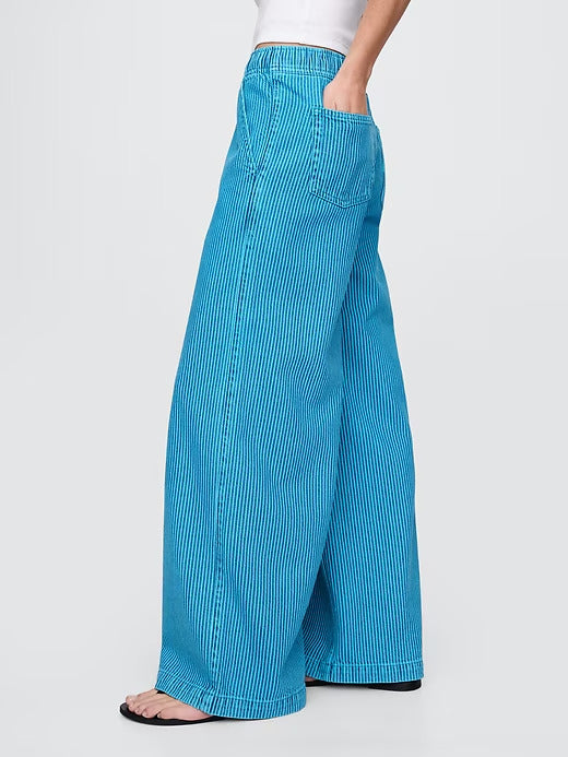 Gap Mid Rise UltraSoft Easy Baggy Jeans
