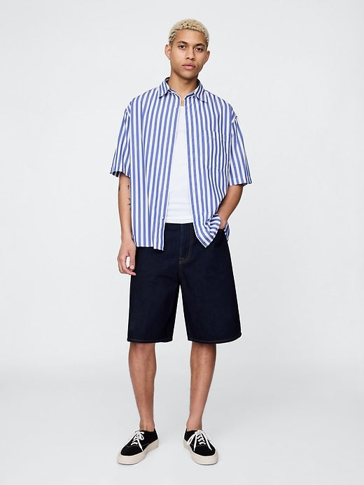 Gap Organic Cotton Oversized Poplin Shirt
