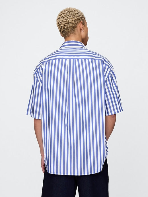Gap Organic Cotton Oversized Poplin Shirt