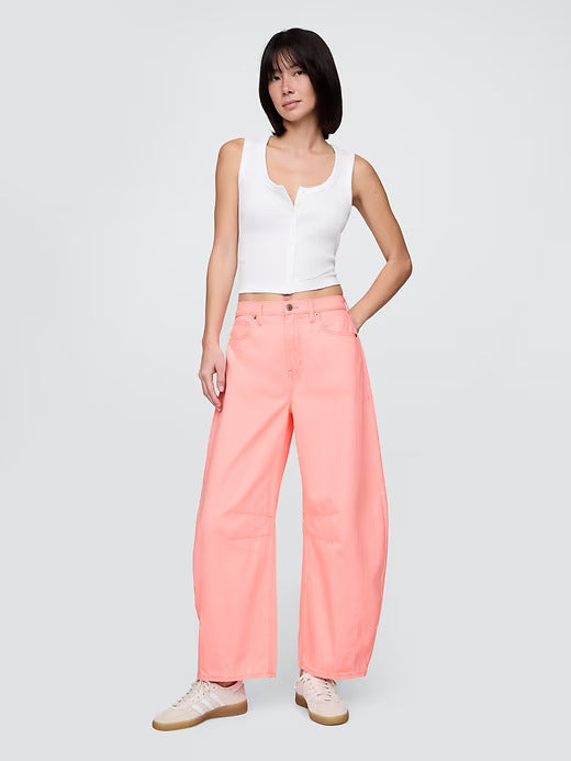 Gap High Rise Horseshoe Jeans