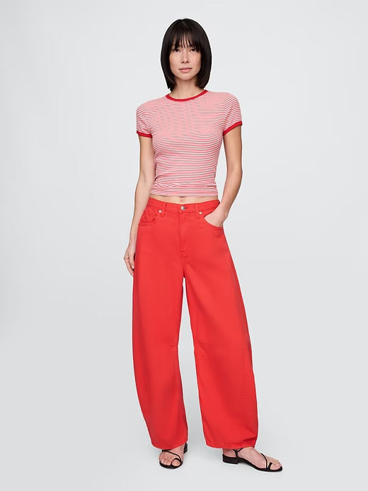 Gap High Rise UltraSoft Horseshoe Jeans