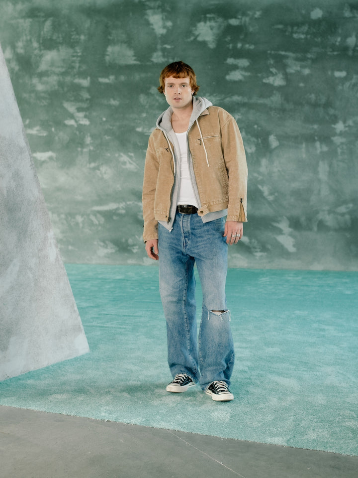 GAP Canvas Moto Jacket