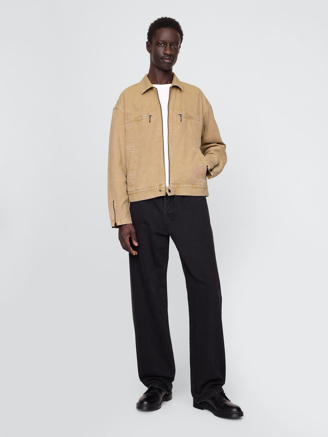 GAP Canvas Moto Jacket