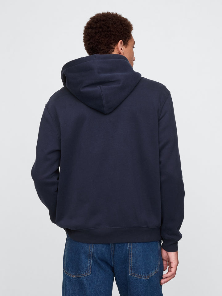 GAP VintageSoft Arch Logo Full-Zip Hoodie