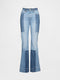 Blue denim wash