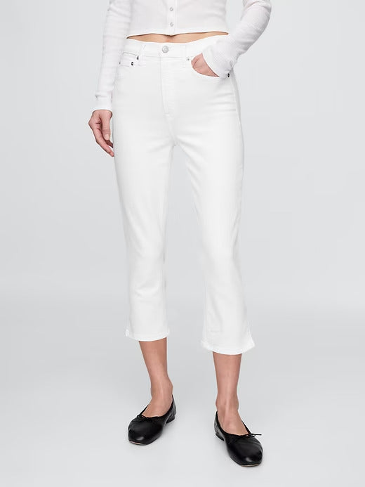 Gap High Rise Capri Jeans