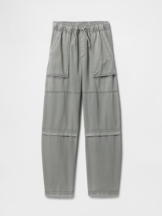 Gap Mid Rise Easy Utility Barrel Pants