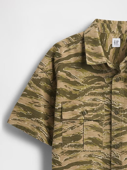 Gap Kids Ripstop Utility Shirt
