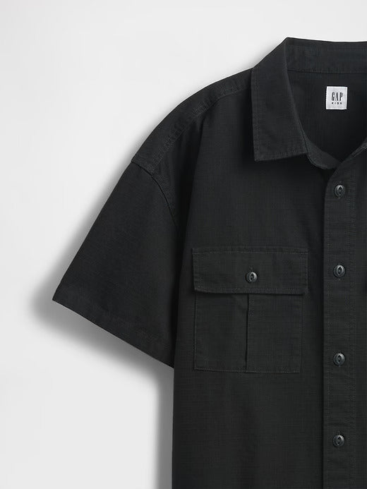 Gap Kids Ripstop Utility Shirt