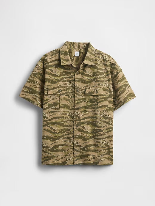 Gap Kids Ripstop Utility Shirt