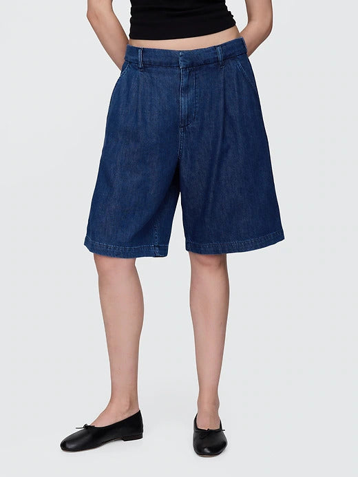 Gap 365 High Rise UltraSoft Longline Trouser Shorts