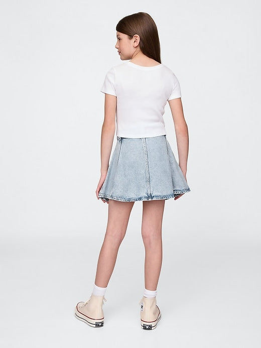 Gap Kids UltraSoft Denim Skirt