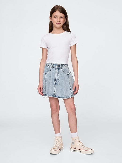 Gap Kids UltraSoft Denim Skirt