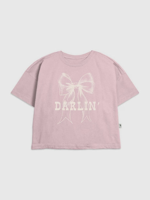 Gap Kids Darlin Bow Graphic T-Shirt