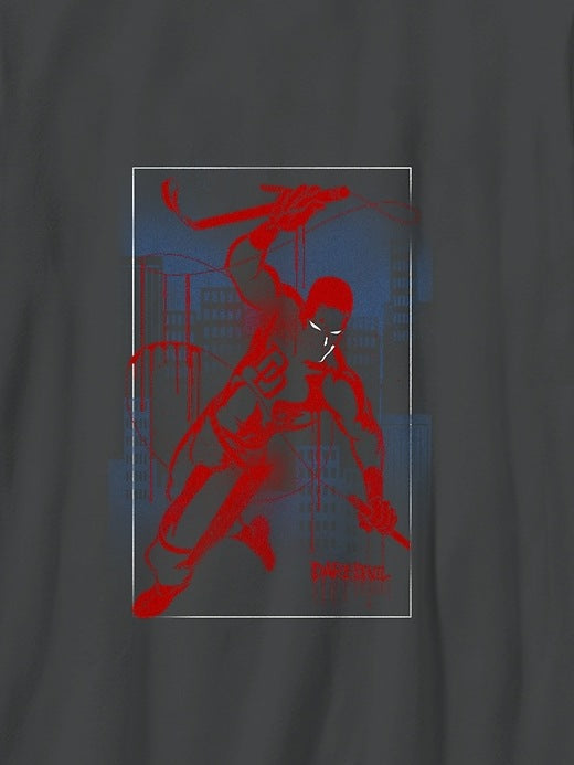 Gap Kids Marvel Daredevil Line Art Graphic T-Shirt