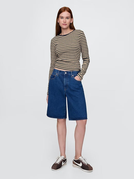 Gap Modern Rib Cropped T-Shirt