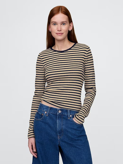 Gap Modern Rib Cropped T-Shirt