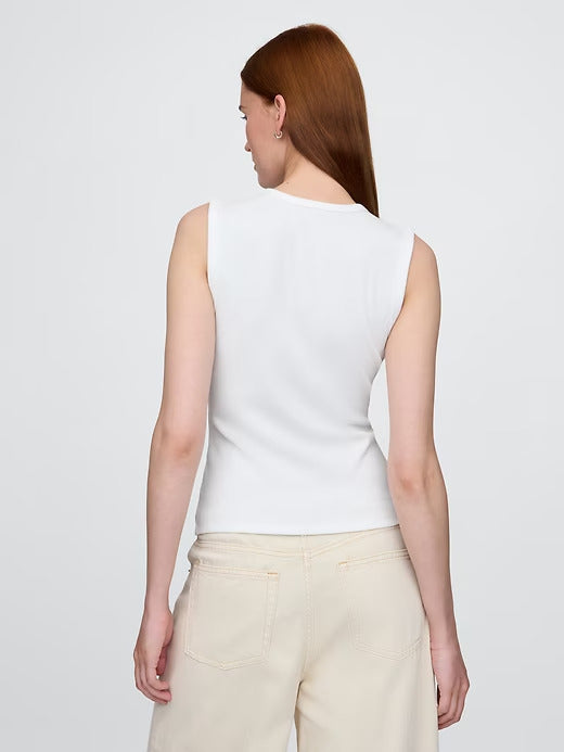 Gap Modern Rib Cardigan Vest
