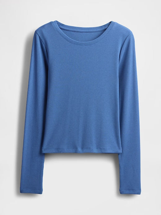 Gap Modern Rib Cropped T-Shirt