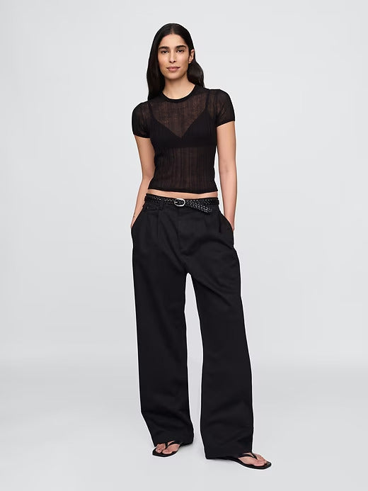 Gap Sheer Rib T-Shirt