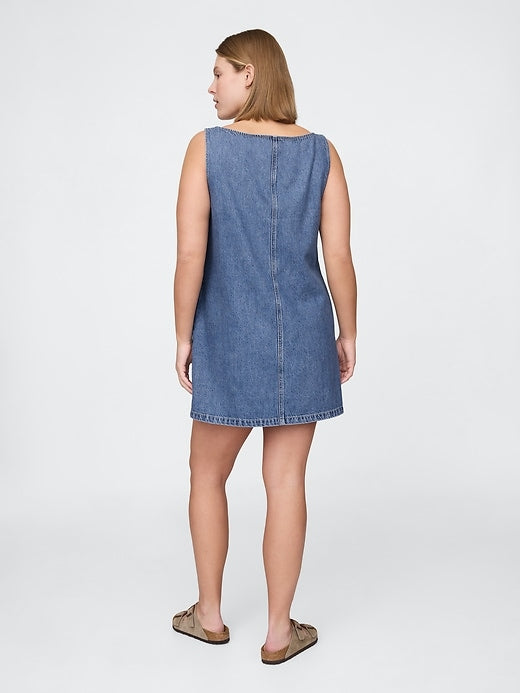 Gap UltraSoft Denim Mini Dress