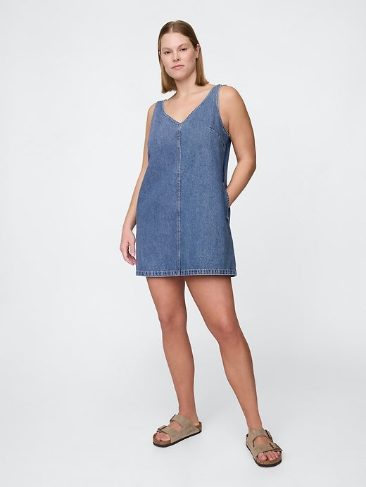 Gap UltraSoft Denim Mini Dress