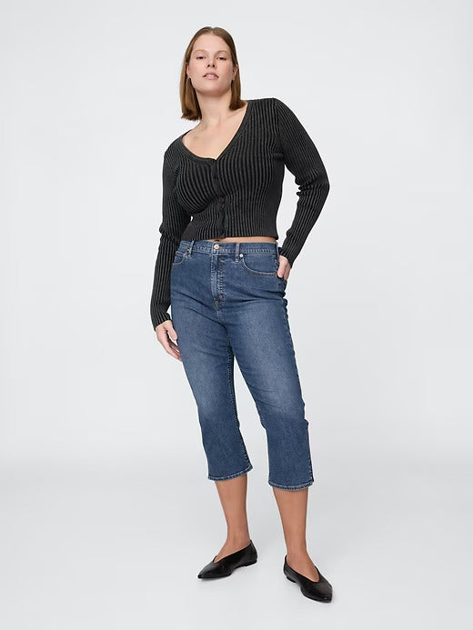 Gap High Rise Capri Jeans