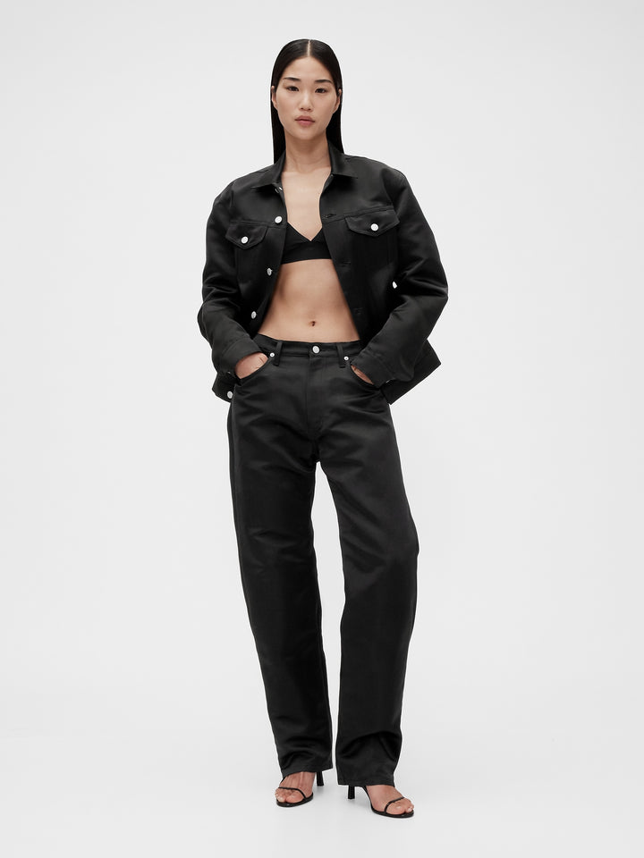 GAP Studio Satin Icon Jacket