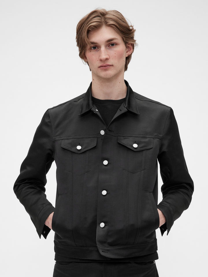 GAP Studio Satin Icon Jacket
