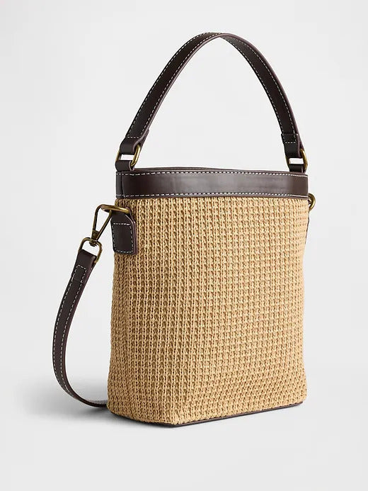 Gap Straw Crossbody Bag