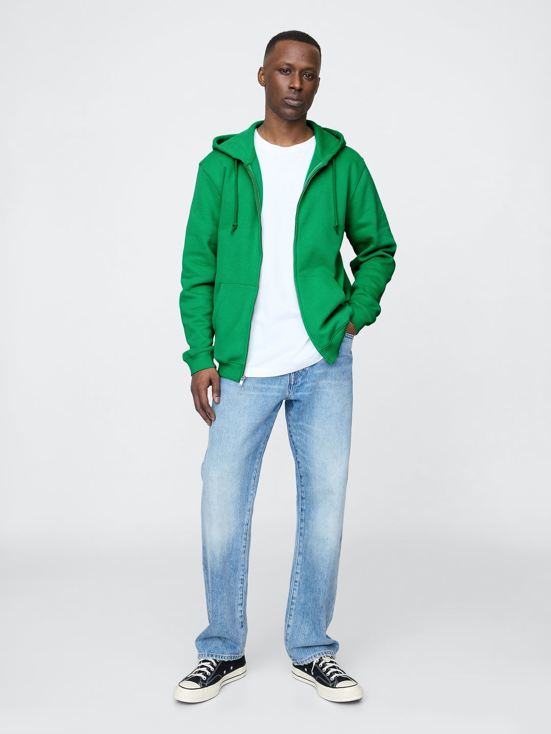 GAP VintageSoft Zip Hoodie