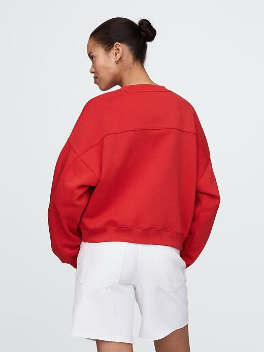 Gap VintageSoft Wedge Crewneck Sweatshirt