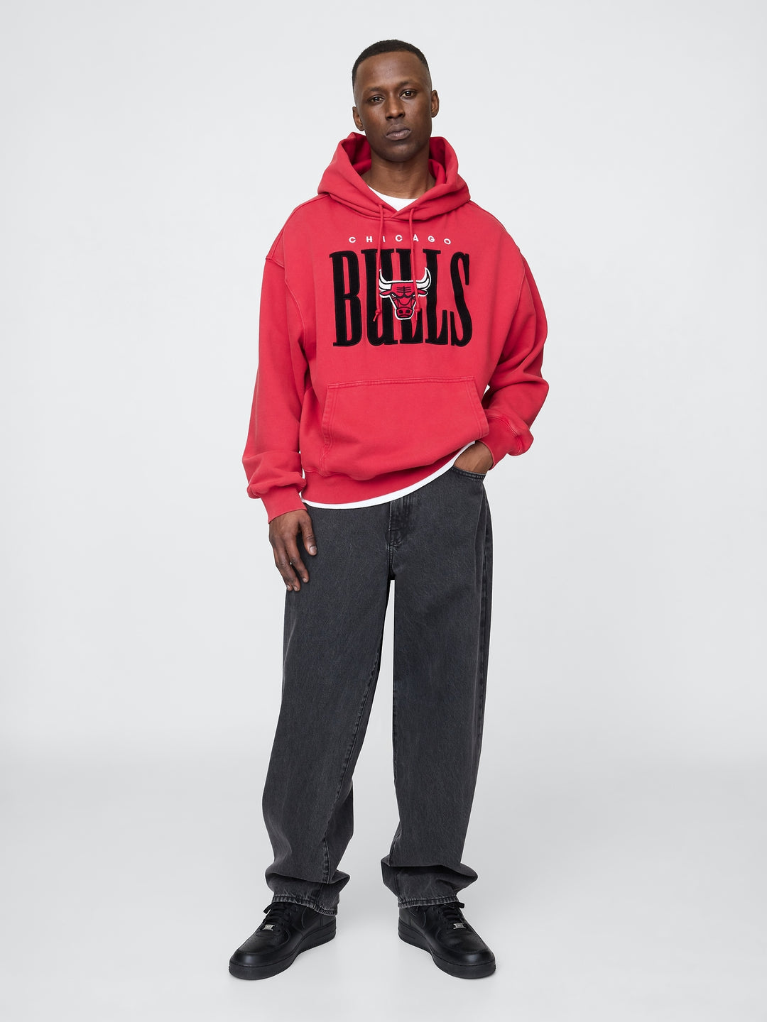 GAP  NBA Miami Heat Logo Heavyweight Hoodie