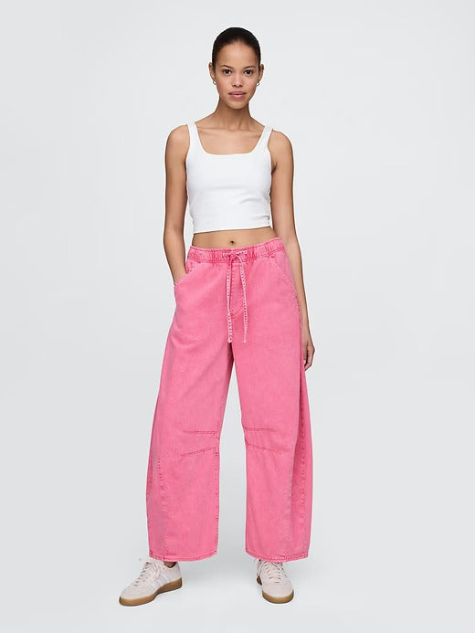 Gap Mid Rise UltraSoft Easy Horseshoe Jeans