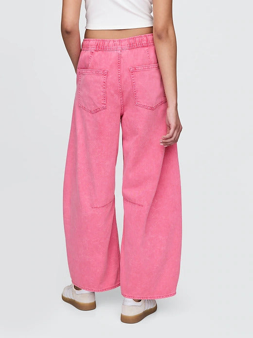 Gap Mid Rise UltraSoft Easy Horseshoe Jeans