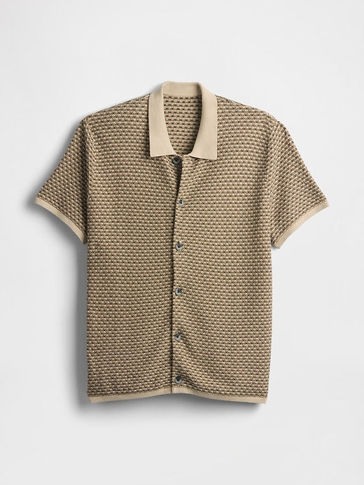 Gap Crochet Sweater Shirt