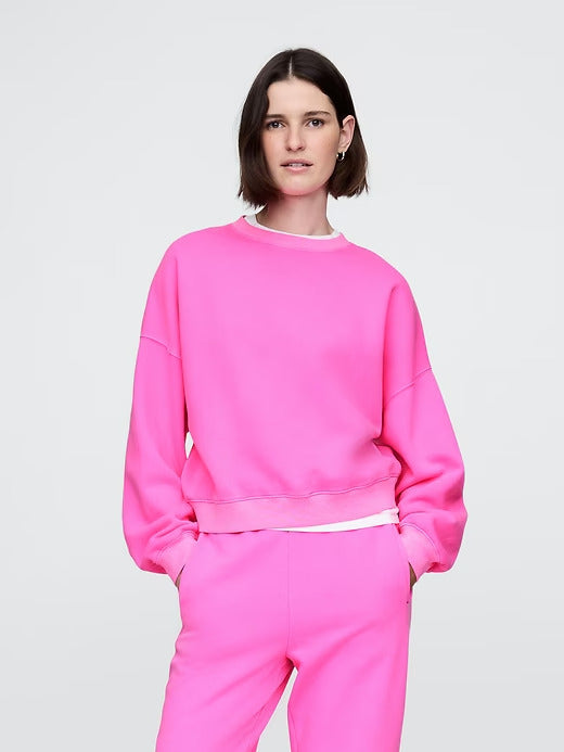 Gap VintageSoft Wedge Crewneck Sweatshirt