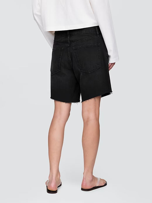 Gap 8" Mid Rise '90s Loose Denim Bermuda Shorts