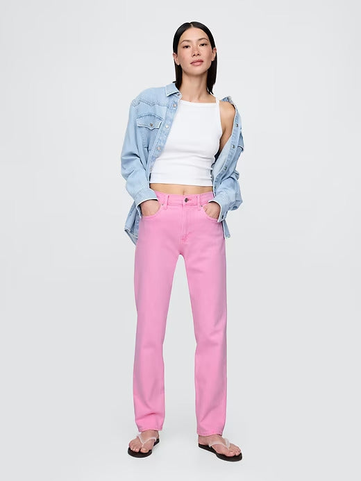 Gap High Rise '90s Straight Jeans
