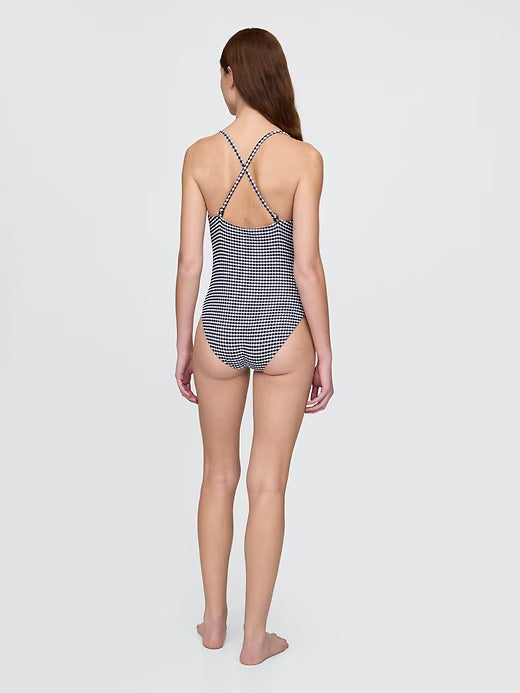 Gap Square-Neck One-Piece Swimsuit