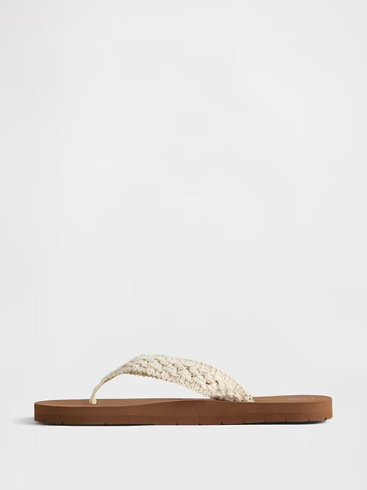 Gap Kids Crochet Flip Flops