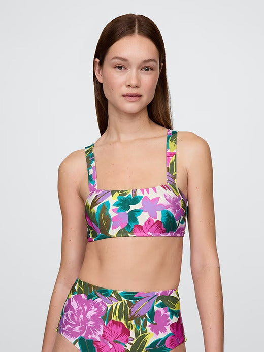 Gap Colorblock Bandeau Bikini Top