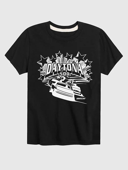 Gap Kids NASCAR Daytona 500 Stars And Stripes Short Sleeve Graphic Tee